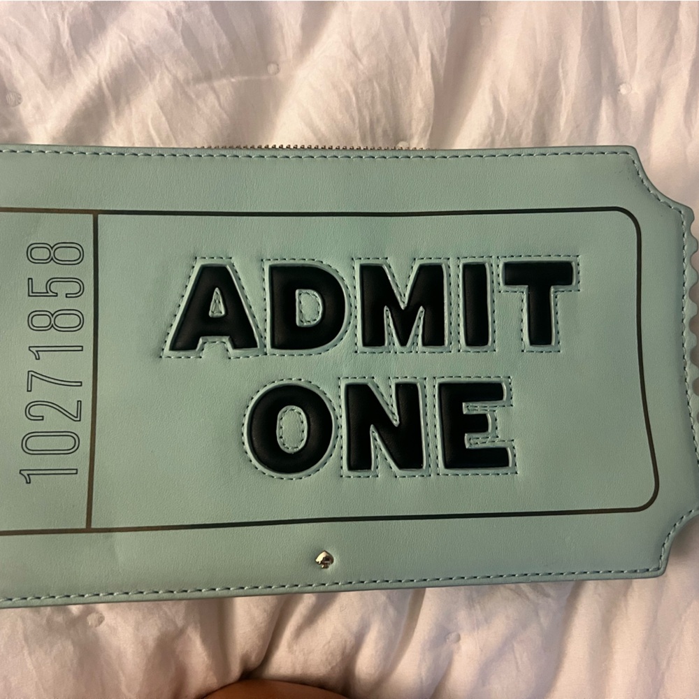 KATE SPADE NEW YORK Admit One Ticket Clutch